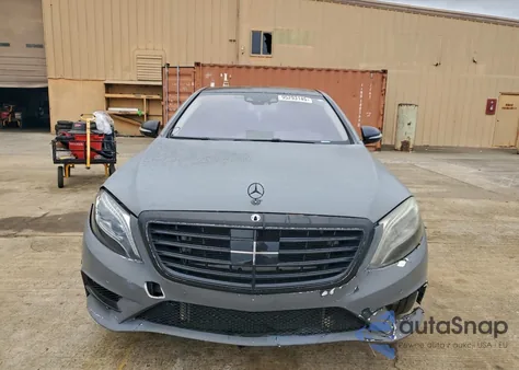 2016 Mercedes-Benz S 550 z USA, uszkodzony, nr VIN WDDUG8CB3GA214239